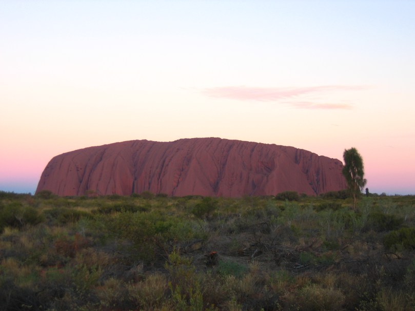 Sunrise at Uluru